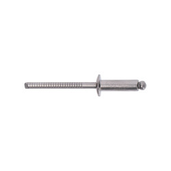 Nerezové trhacie nity 4x10mm, AISI304, DIN7337 Nerezové trhacie nity 4x10mm, AISI304, DIN7337